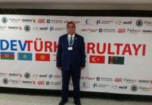Doç. Dr. Uğur ÖZGÖKER KKTC yi temsilen; 7 TÜRK DEVLETİNİ BİRLEŞTİRMEK İÇİN 07/07/2017 tarihinde yapılan TÜRKBİLGEDEV ÇALIŞTAYI ve DEV TÜRK KURULTAYI’ nda Divan Heyeti Üyeliği ve Çalıştay Oturum Başkanlığı Yaptı