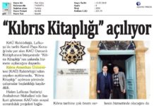 Kıbrıs Kitaplığı Açılıyor