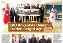 KIBRIS AMERİKAN ÜNİVERSİTESİ KIBRIS TÜRK KÜLTÜR DERNEĞİ’ NİN ANKARA’ DA Kİ GENEL MERKEZİNDE “KIBRIS’ TA OSMANLI ESERLERİ” FOTOĞRAF SERGİSİ AÇTI.
