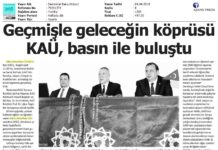 Geçmişle Geleceğin Köprüsü KAÜ, Basın ile Buluştu