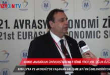 KAU REKTORU Prof. Dr. Ugur Ozgoker MARMARA GRUBU 21. AVRASYA EKONOMI ZIRVESI VE KIBRISIN JEOSTRATEJIK VE JEOPOLITIK ONEMINI DEGERLENDIRDI.