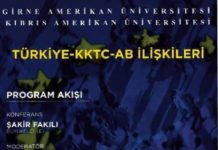 TÜRKİYE-KKTC-AB İLİŞKİLERİ PANELİ GİRNE AMERİKAN ÜNİVERSİTESİNDE YAPILDI