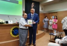 KAÜ Rektörü Prof. Dr. Özgöker, uluslararası güvenlik ve göç zirvesine, davetli konuşmacı olarak katıldı