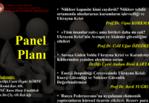 Prof.Dr. Uğur Özgöker MİLLİ SAVUNMA ÜNİVERSİTESİNCE düzenlenen UKRAYNA KRİZİ PANELİ ne Panelist olarak katılarak sunum yaptı