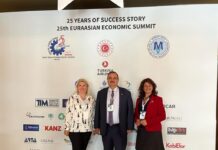 Marmara Grubu Vakfı Akademik Konsey Başkanı Prof. Dr. Uğur Özgöker MARMARA GRUBU VAKFI nın 25 Yıllık Bir Başarı Hikayesi ana temalı 25. AVRASYA EKONOMİK ZİRVESİnin “Yeniden Daha İyisini Yapmak” başlıklı 1. Oturumunun Raportörlüğünü yaptı.