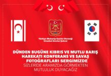 Dünden Bugüne Kıbrıs Ve Mutlu Barış Harekatı Konferans Ve Savaş Fotoğrafları Sergisinde Uluslararası İlişkiler Uzmanı Prof. Dr. Uğur Özgöker konuşma yaparak KKTC’nin Uluslararası Statüsünü Anlattı