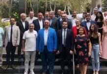 Prof. Dr. Uğur Özgöker’in Yönetim Kurulu Üyesi olduğu YÜKSELEN TÜRKİYE ENSTİTÜSÜ Ağustos ayı toplantısı Büyük Kulüp’te yapıldı