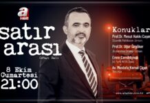 15 Ekim A Haber Satır Arası Programı