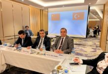 Marmara Grubu Akademik Konsey Başkanı Prof. Dr. Uğur Özgöker ÇİN-TÜRK ORTAK WORKSHOP na katılarak konuşma yaptı.