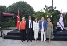 Kıbrıs Mutlu Barış Harekatının 49. Yıldönümü ve KKTC Barış ve Özgürlük Bayramı Prof. Dr. Uğur Özgöker’in Yönetim Kurulu Üyeliğini yaptığı KIBRIS TÜRK KÜLTÜR DERNEĞİ İstanbul Şubesi tarafından KKTC İstanbul Başkonsolosluğunun da katkılarıyla Yıldız Parkı Çadır Köşkünde düzenlenen bir etkinlikle kutlandı.