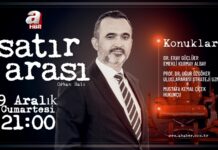 AHaber Satır Arası Programı 9 Aralık