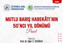 MUTLU BARIŞ HAREKÂTI’NIN 50’NCİ YIL DÖNÜMÜ