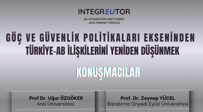 AREL Üniversitesi Uluslararası İlişkiler Bölüm Başkanı Prof. Dr. Uğur Özgöker AB KOMİSYONU tarafından düzenlenen TÜRKİYE-AB İLİŞKİLERİNİ YENİDEN DÜŞÜNMEK Panelinde Tebliğ Sundu.