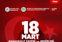 18 Mart Çanakkale Zaferi Ve Şehitleri Anma Günü