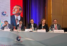 Prof. Dr. Uğur Özgöker Marmara Grubu Vakfı tarafından KÜRESEL SORUMLULUK Temalı olarak düzenlenen 29. AVRASYA EKONOMİ ZİRVESİ’nin 1. Oturumunun Raportörlüğünü yaptı.