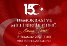 15 Temmuz Demokrasi Ve Milli Birlik Günü Anma Töreni