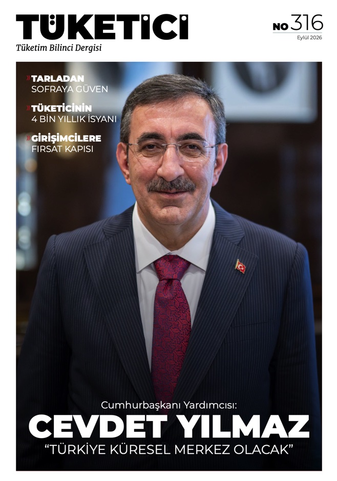 Prof. Dr. C. Uğur Özgöker’in Genel Yayın Yönetmenliğini yaptığı TÜKETİCİ DERGİSİ’nin 316. Eylül 2026 sayısı yayınlandı